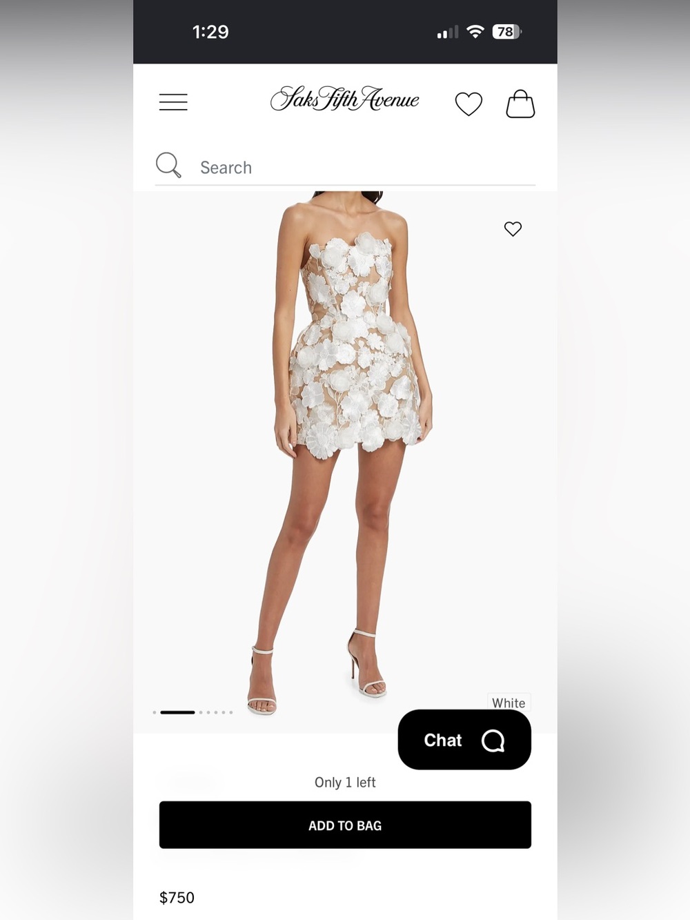 Bronx Banco Jasmine Maraya Floral Minidress